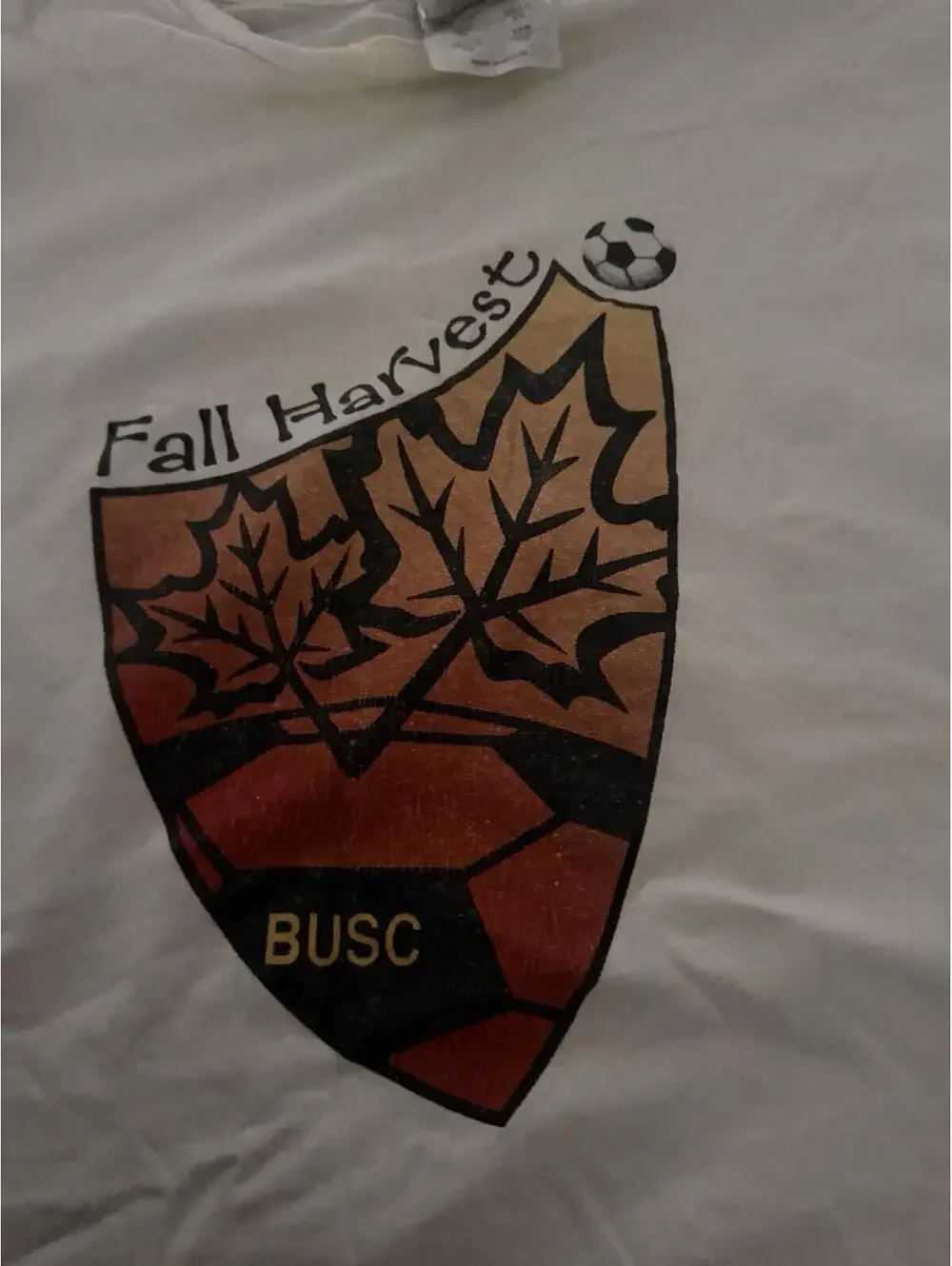 Vintage Y2K Adidas Tango Soccer T-Shirt Men's XL White Graphic Tee 2005